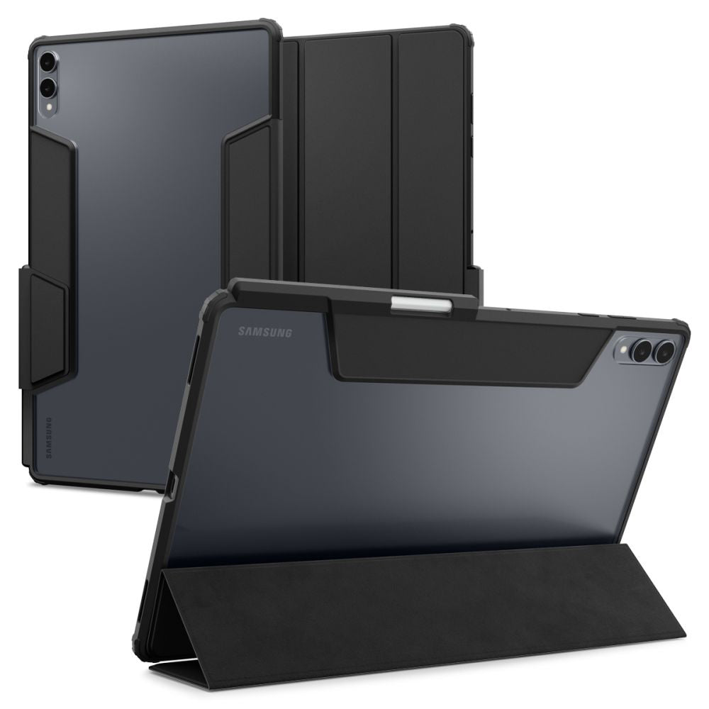 Калъф за Samsung Galaxy Tab S11 Ultra, Spigen, Ultra Hybrid Pro, Черен