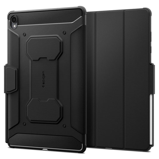 Калъф за Samsung Galaxy Tab S12 Plus, Spigen, Rugged Armor Pro, черен ACS11822