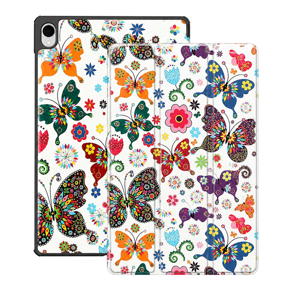 Калъф за Samsung Galaxy Tab S12 Plus, Techsuit, FoldPro Butterfly, Многоцветен