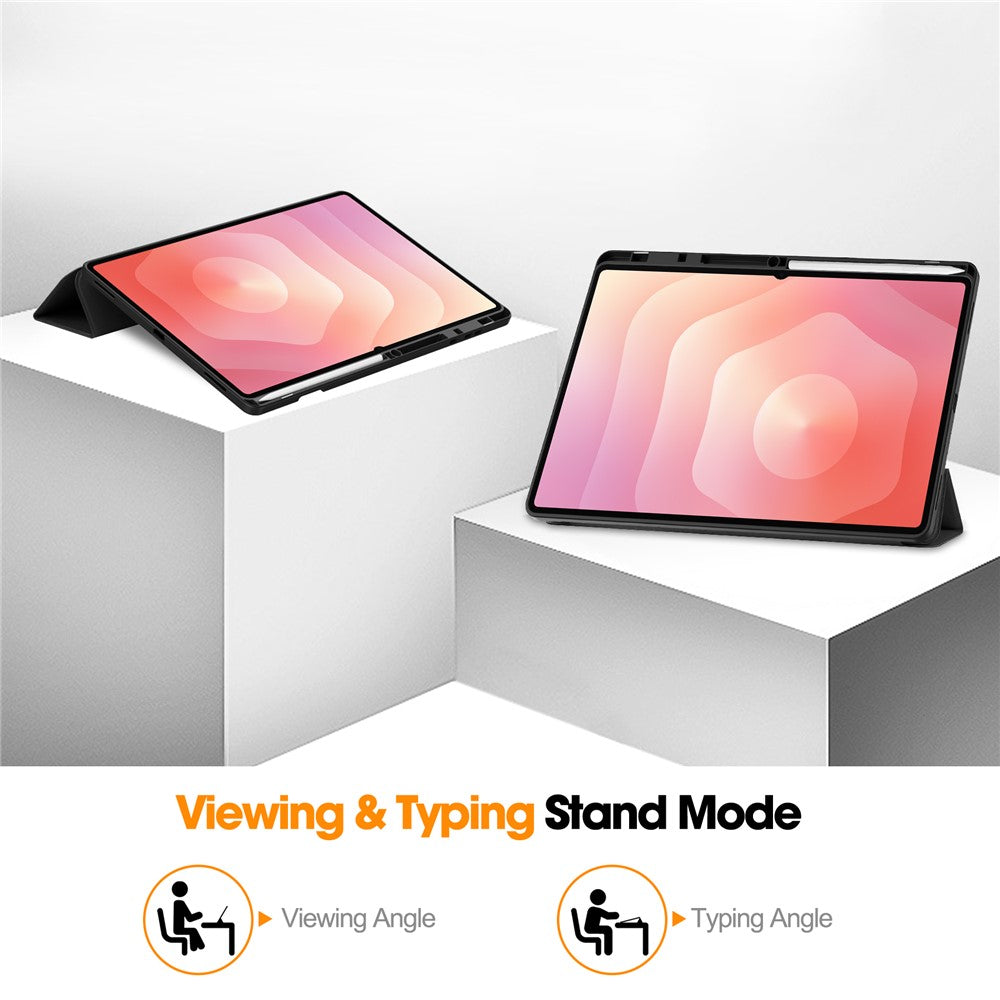 Калъф за Samsung Galaxy Tab S12 Ultra / Tab S11 Ultra, Techsuit, Flex Trifold, Зелен Матча