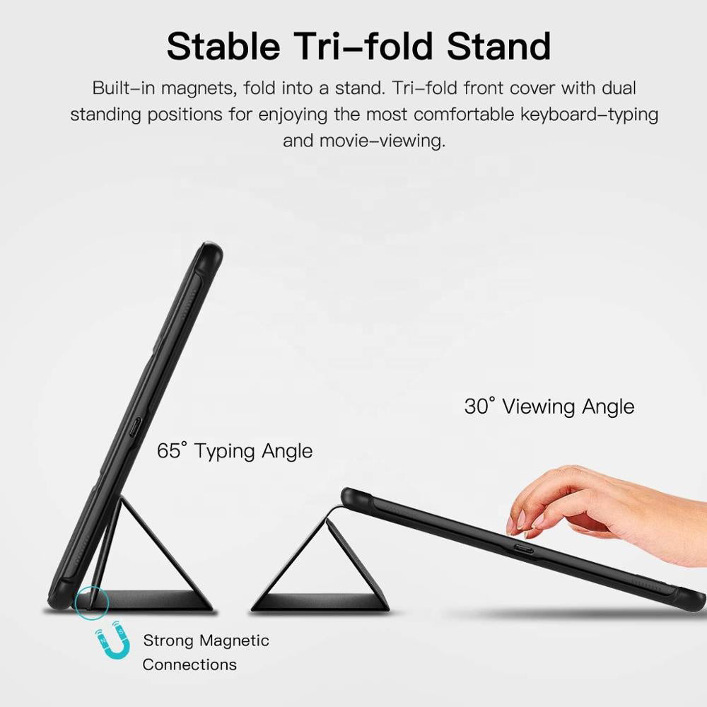 Калъф за Samsung Galaxy Tab S5e, Techsuit, FoldPro, Черен