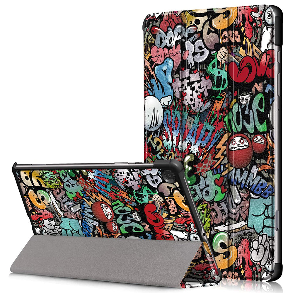 Калъф за Samsung Galaxy Tab S6 Lite (2024) / Tab S6 Lite (2022) / Tab S6 Lite (2020), Techsuit, FoldPro, Многоцветен