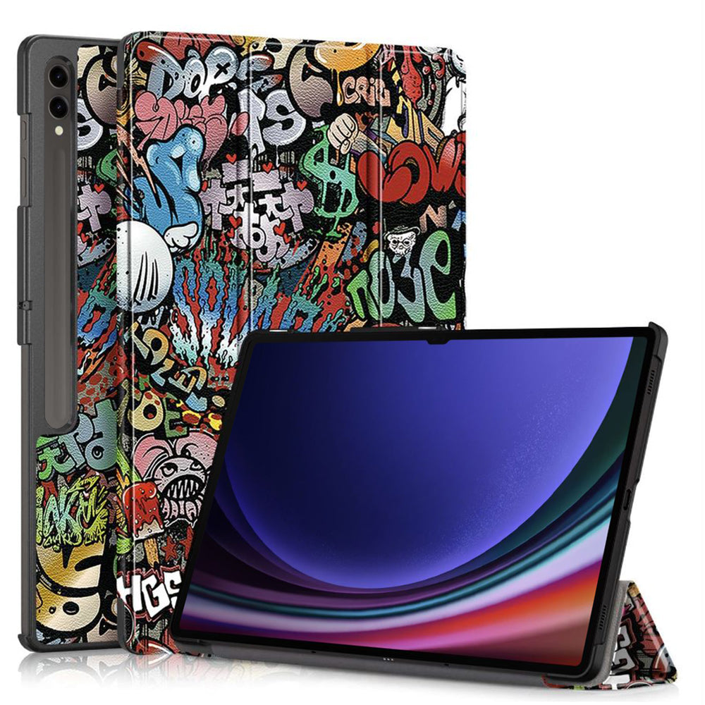 Калъф за Samsung Galaxy Tab S8 Ultra, Techsuit, FoldPro Urban Vibe, Многоцветен