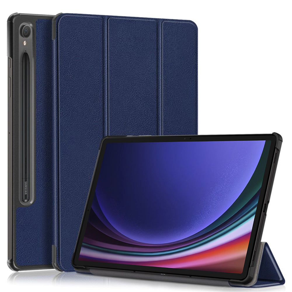 Калъф за Samsung Galaxy Tab S9 FE / Tab S9 / Tab S10 FE, Techsuit, FoldPro, Син
