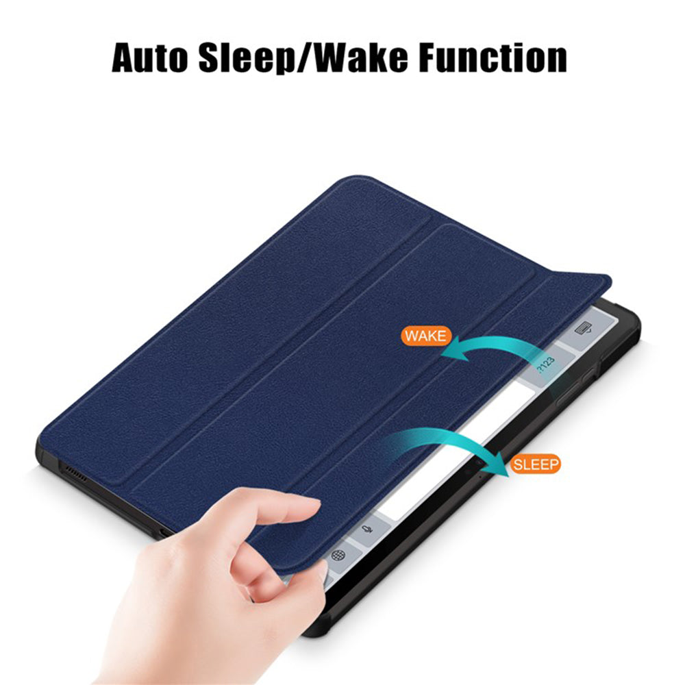 Калъф за Samsung Galaxy Tab S9 FE / Tab S9 / Tab S10 FE, Techsuit, FoldPro, Син