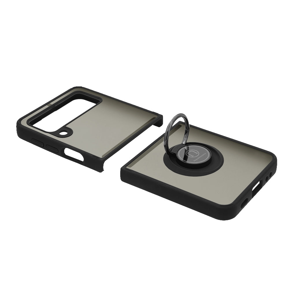 Калъф за Samsung Galaxy Z Flip3 5G F711, Techsuit, Glinth, Черен
