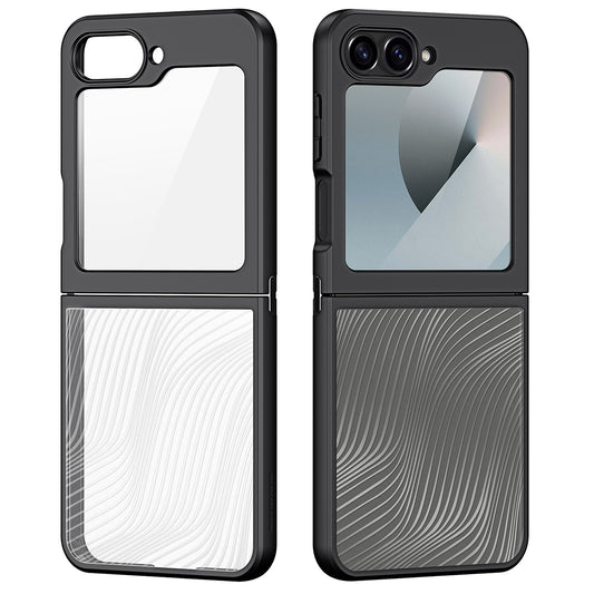 Калъф за Samsung Galaxy Z Flip6 F741, DUX DUCIS, Aimo, Черен