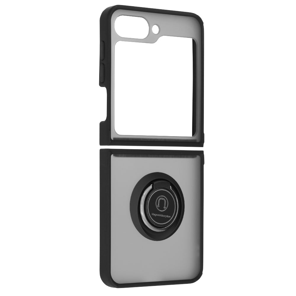 Калъф за Samsung Galaxy Z Flip7 FE F761 / Z Flip6 F741, Techsuit, Glinth, Черен