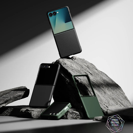 Калъф за Samsung Galaxy Z Flip7 F766, Ringke, Onyx, Черен