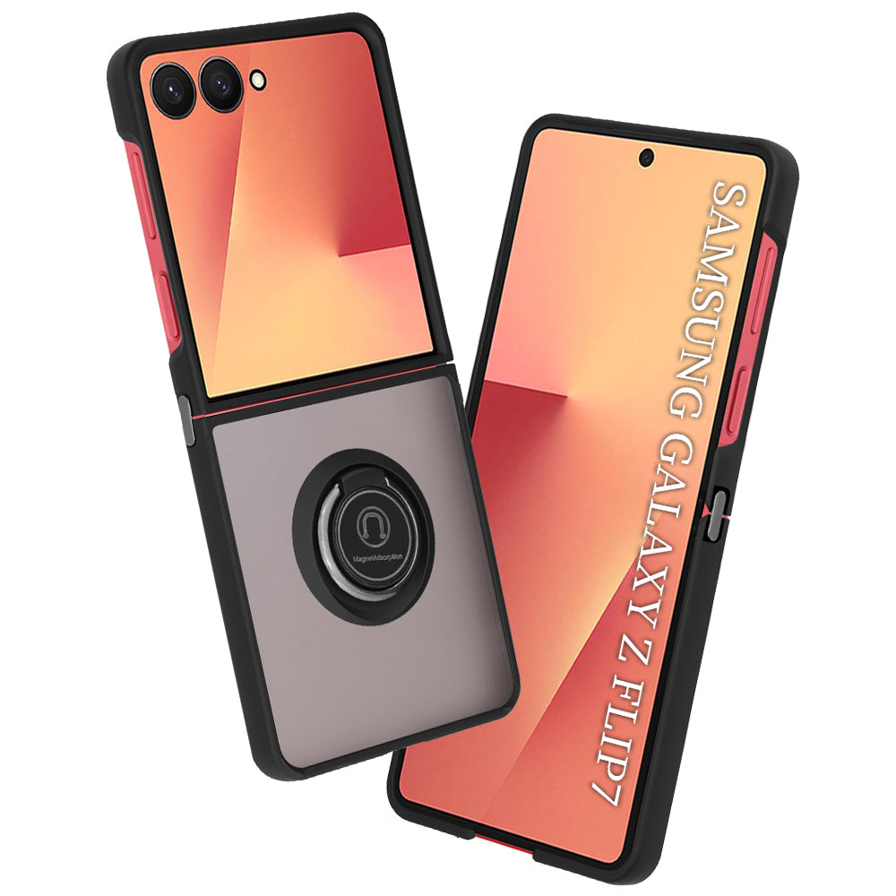 Калъф за Samsung Galaxy Z Flip7 F766, Techsuit, Glinth, Черен