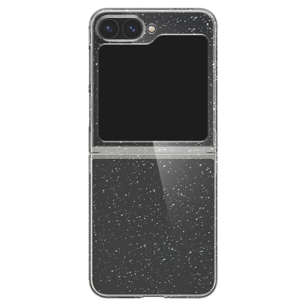 Калъф за Samsung Galaxy Z Flip7 FE F761 / Z Flip6 F741, Spigen, Air Skin Gliiter, Прозрачен