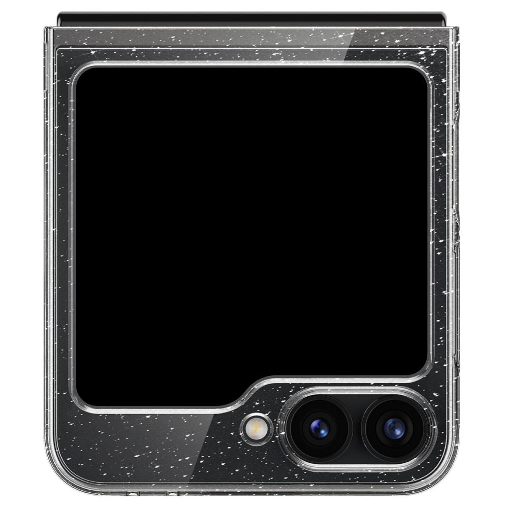 Калъф за Samsung Galaxy Z Flip7 FE F761 / Z Flip6 F741, Spigen, Air Skin Gliiter, Прозрачен