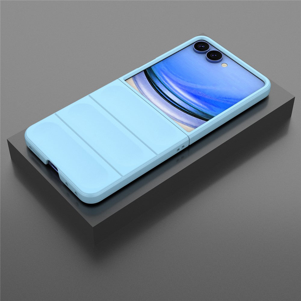 Калъф за Samsung Galaxy Z Flip8 F776, Techsuit, Magic Shield, Син