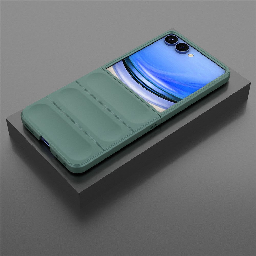 Калъф за Samsung Galaxy Z Flip8 F776, Techsuit, Magic Shield, Зелен