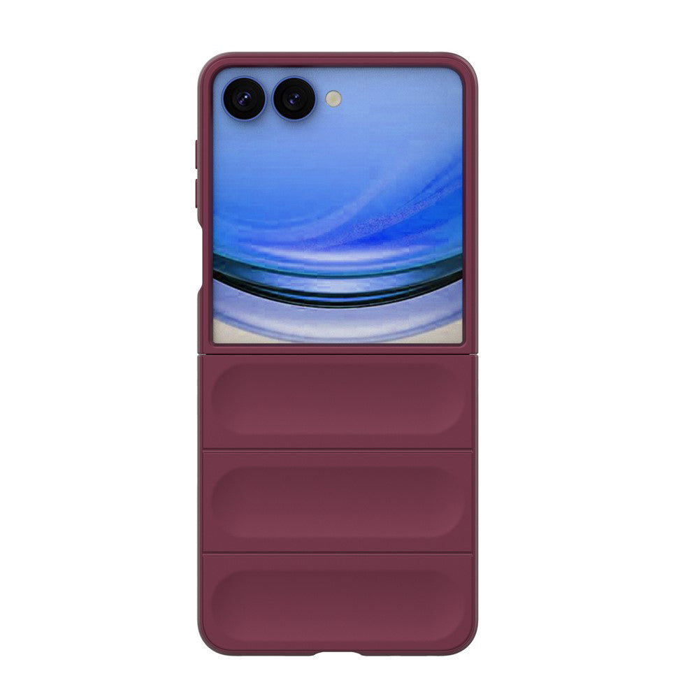 Калъф за Samsung Galaxy Z Flip8 F776, Techsuit, Magic Shield, Бордо