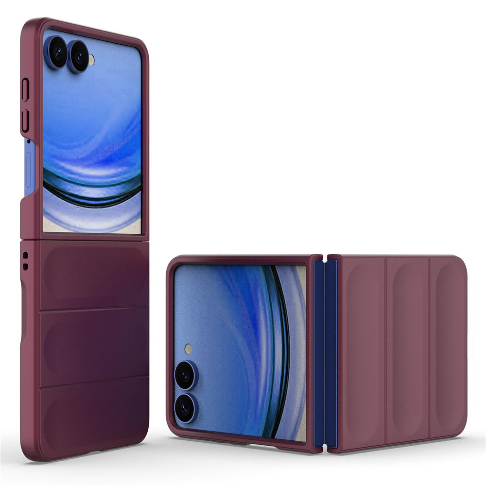 Калъф за Samsung Galaxy Z Flip8 F776, Techsuit, Magic Shield, Бордо