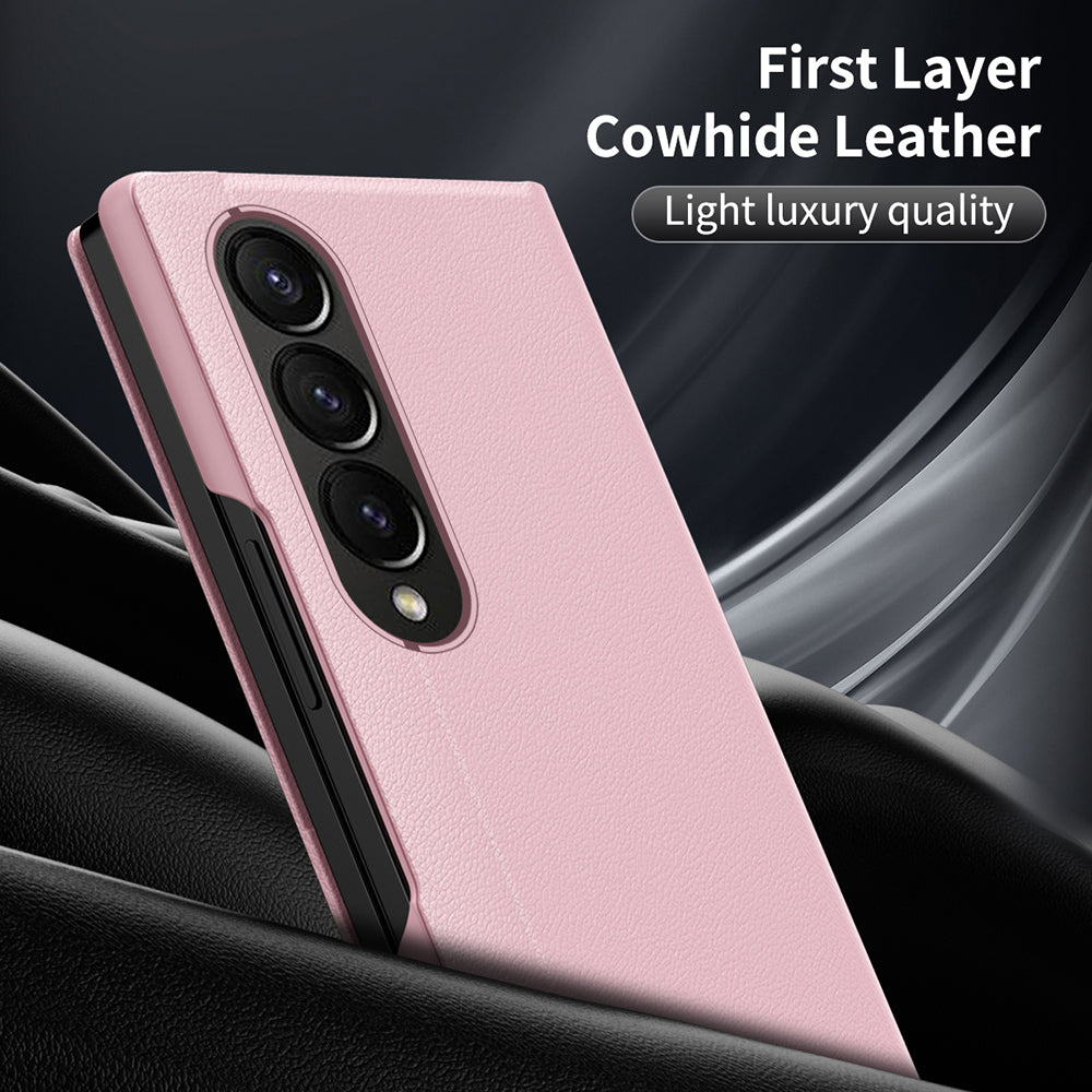 Калъф за Samsung Galaxy Z Fold3 5G F926, Techsuit, SmartView, Розов