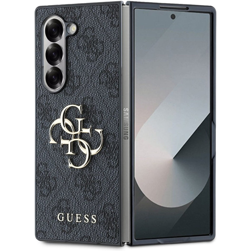 Калъф за Samsung Galaxy Z Fold6 F956, Guess, 4G Metal Logo, Черен