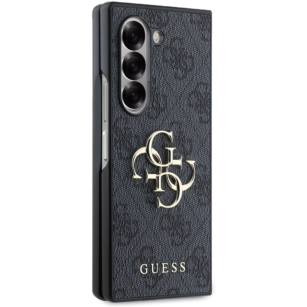 Калъф за Samsung Galaxy Z Fold6 F956, Guess, 4G Metal Logo, Черен