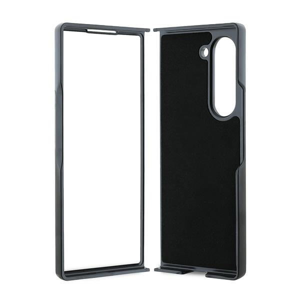 Калъф за Samsung Galaxy Z Fold6 F956, Karl Lagerfeld, Saffiano Karl & Choupette Metal, Черен