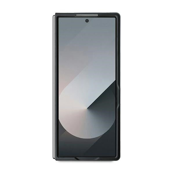 Калъф за Samsung Galaxy Z Fold6 F956, Karl Lagerfeld, Saffiano Karl & Choupette Metal, Черен