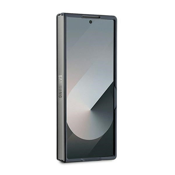 Калъф за Samsung Galaxy Z Fold6 F956, Karl Lagerfeld, Saffiano Karl & Choupette Metal, Черен