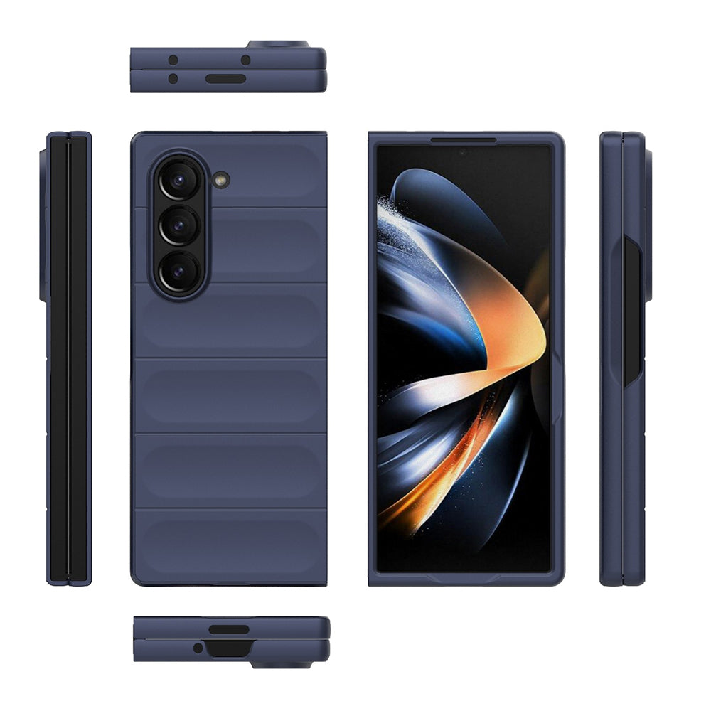 Калъф за Samsung Galaxy Z Fold6 F956, Techsuit, Magic Shield, Бордо