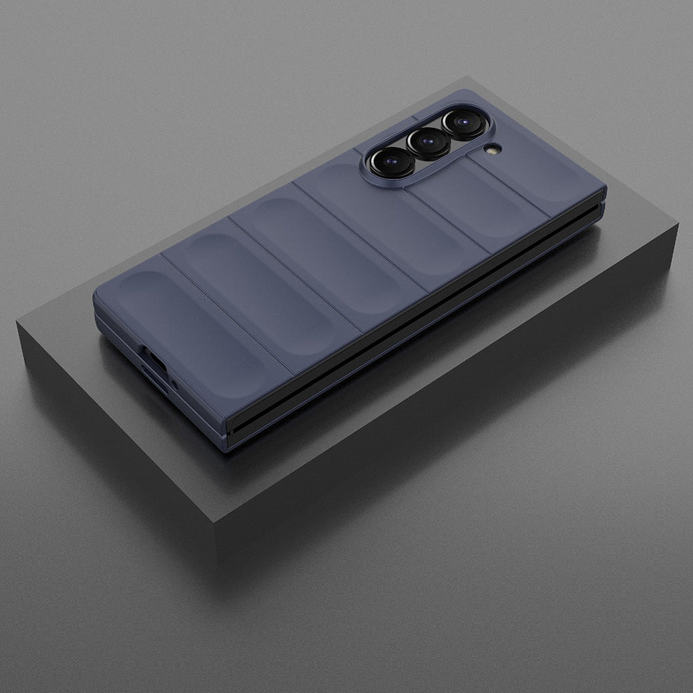 Калъф за Samsung Galaxy Z Fold6 F956, Techsuit, Magic Shield, Бордо