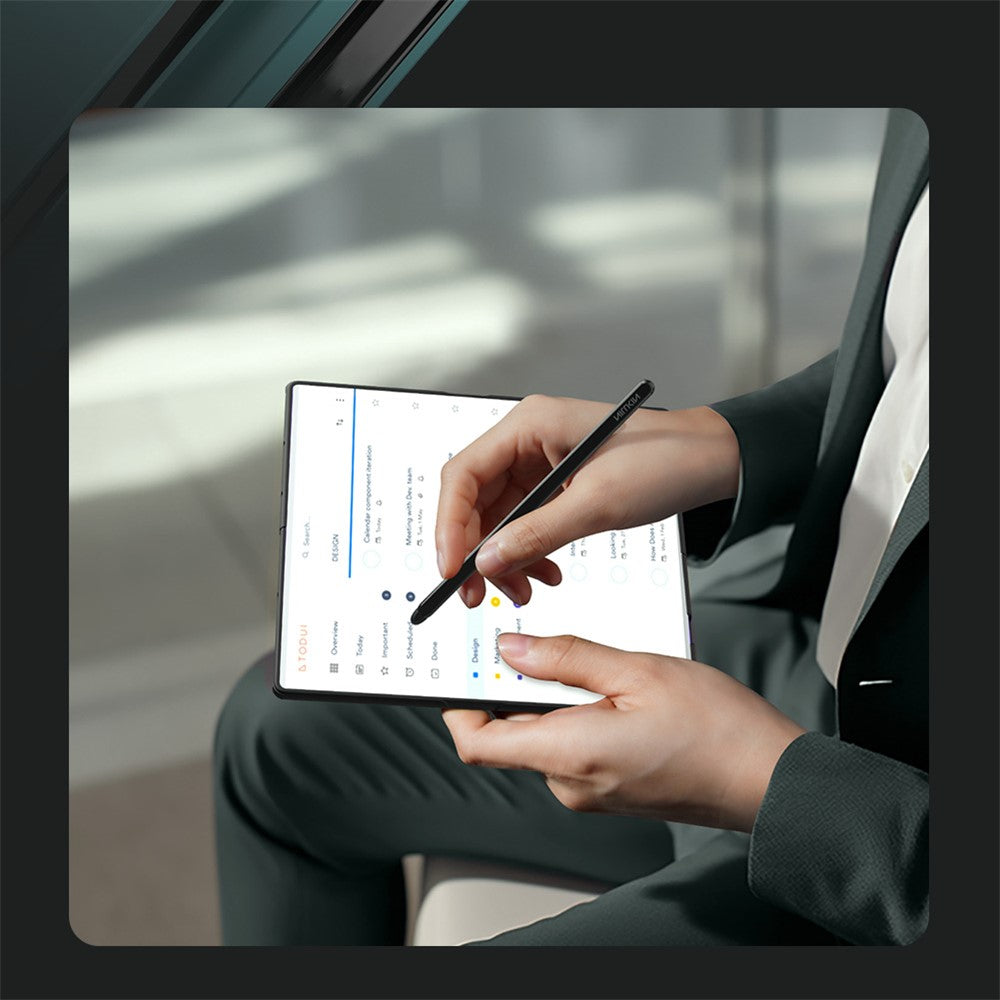 Калъф за Samsung Galaxy Z Fold7 F966, Nillkin, Flex Pure с държач за S-Pen, Черен