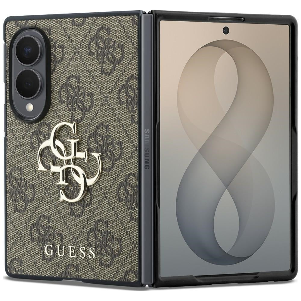 Калъф за Samsung Galaxy Z Fold8 F971, Guess, 4G Big Logo, Кафяв