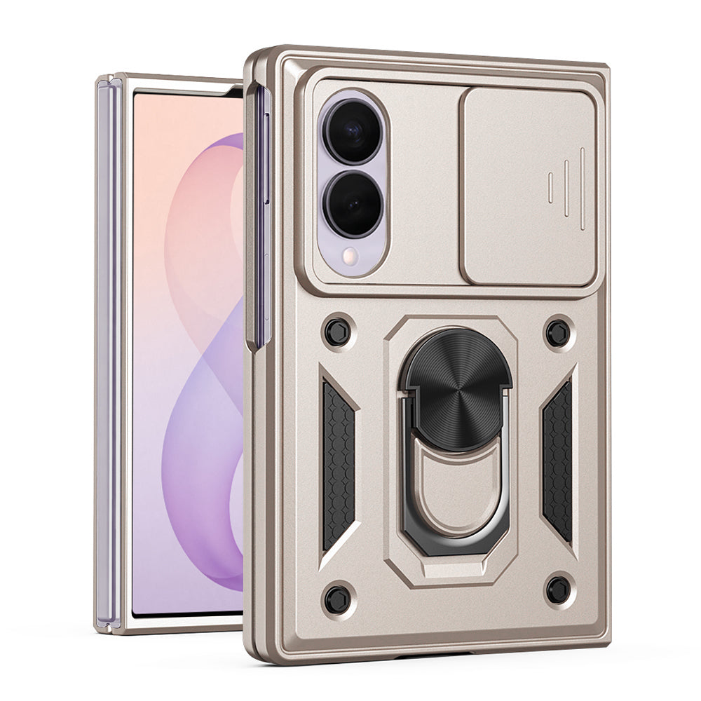 Калъф за Samsung Galaxy Z Fold8 F971, Techsuit, CamShield, Златист