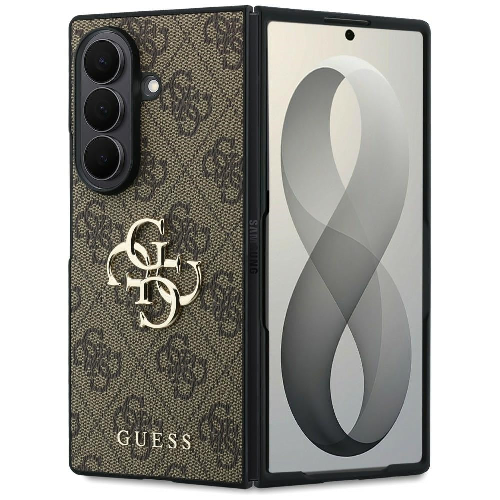 Калъф за Samsung Galaxy Z Fold8 Ultra F976, Guess, 4G Big Logo, Кафяв