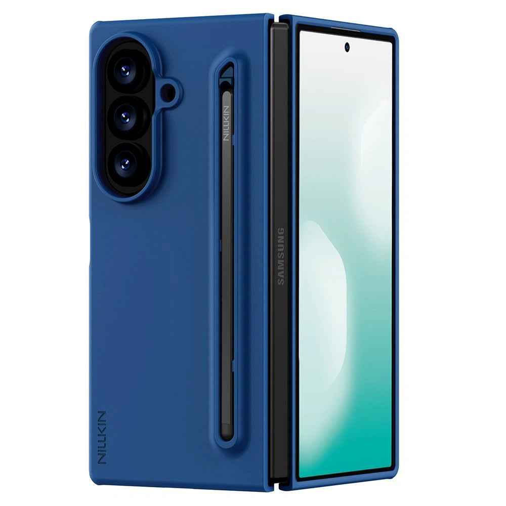 Калъф за Samsung Galaxy Z Fold8 Ultra F976, Nillkin, Flex Pure с държач за S-Pen, Син