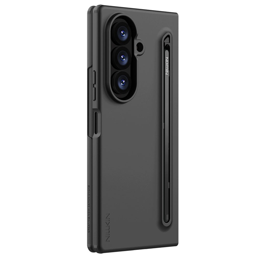 Case for Samsung Galaxy Z Fold8 Ultra F976, Nillkin, Flex Pure with S-Pen Holder, Black