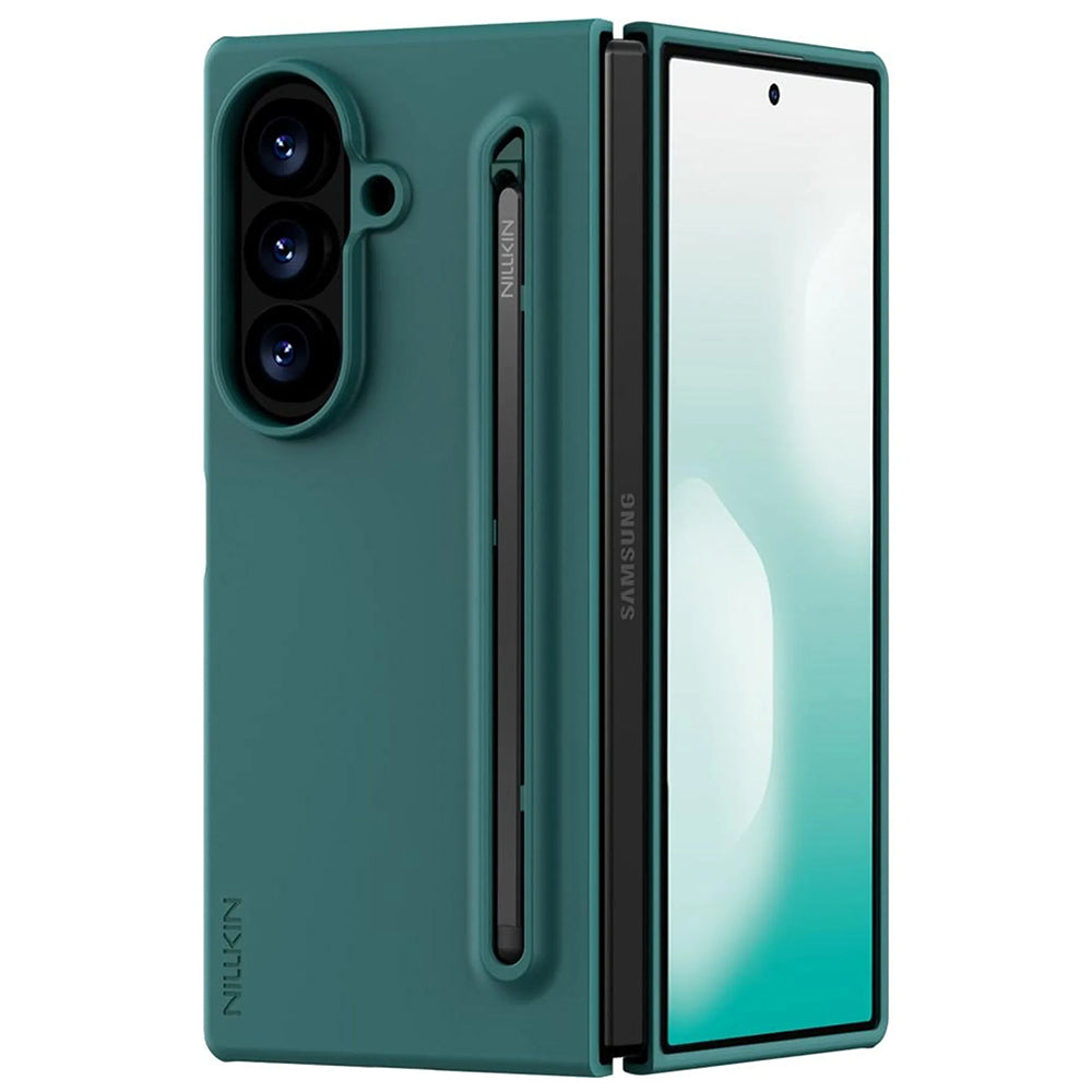 Калъф за Samsung Galaxy Z Fold8 Ultra F976, Nillkin, Flex Pure с държач за S-Pen, Зелен