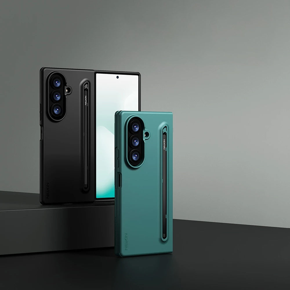 Калъф за Samsung Galaxy Z Fold8 Ultra F976, Nillkin, Flex Pure с държач за S-Pen, Зелен