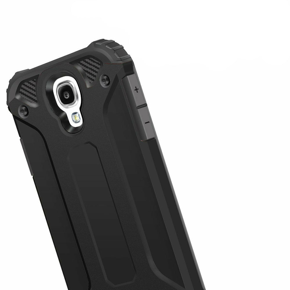 Калъф за Samsung I9500 Galaxy S4, Techsuit, Hybrid Armor, Черен