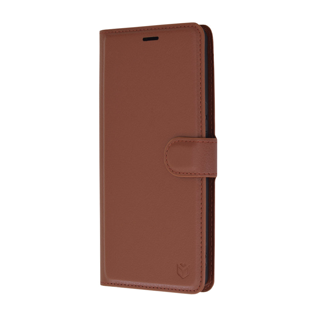 Калъф за Sony Xperia 1 VI, Techsuit, Leather Folio, Кафяв