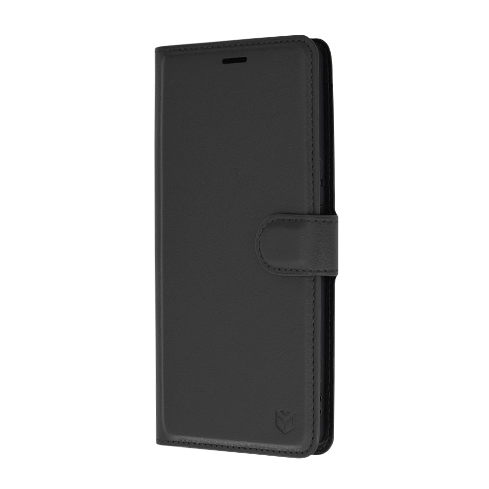 Калъф за Sony Xperia 1 VI, Techsuit, Leather Folio, Черен