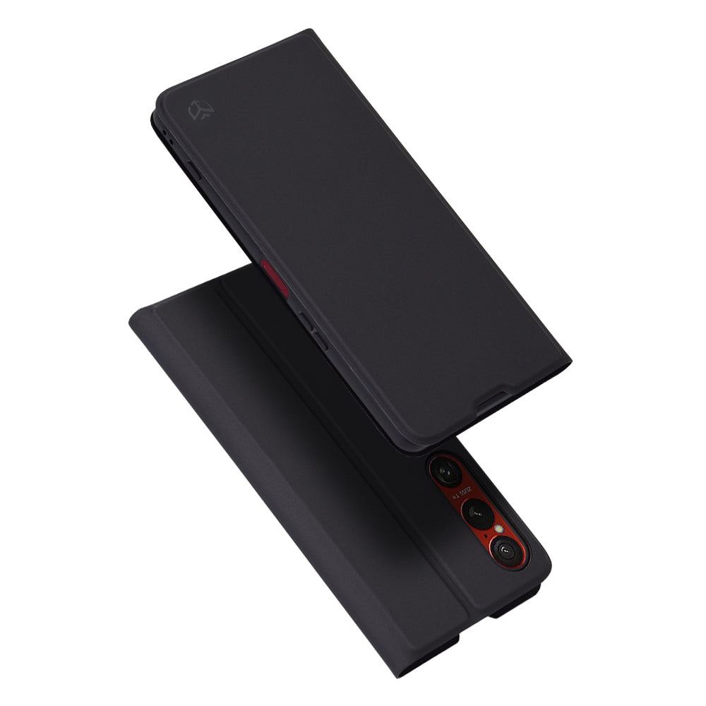 Калъф за Sony Xperia 1 VI, Techsuit, Magskin Book, Черен