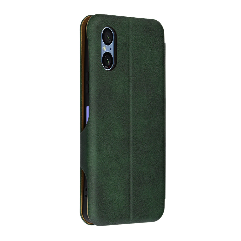 Калъф за Sony Xperia 5 VI, Techsuit, Safe Wallet Plus, Зелен