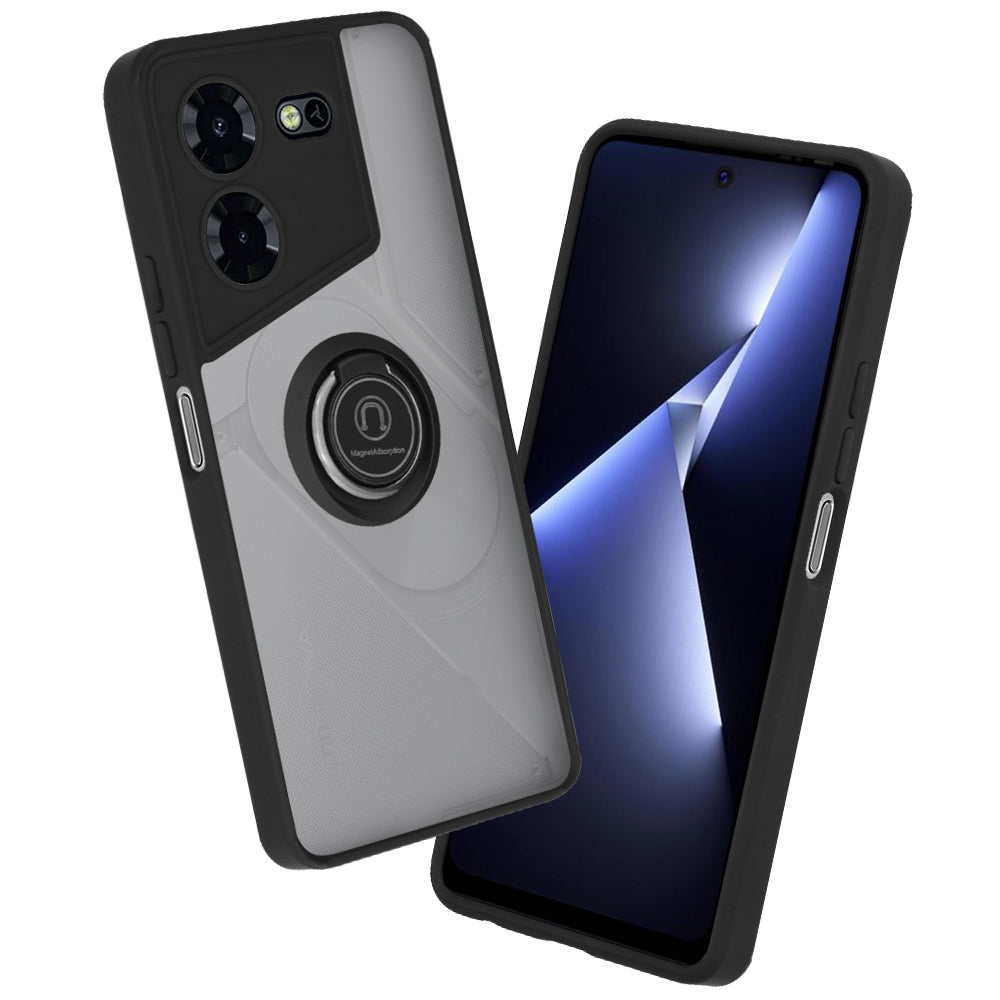 Калъф за Tecno Pova 5 Pro, Techsuit, Glinth, Черен