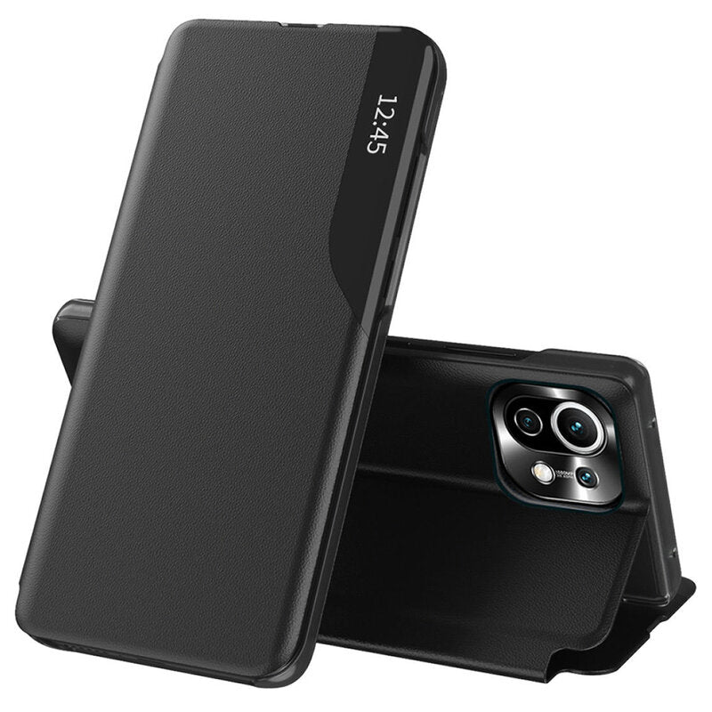 Калъф за Xiaomi 11 Lite 5G NE / Mi 11 Lite 5G / 11 Lite, Techsuit, eFold, Черен
