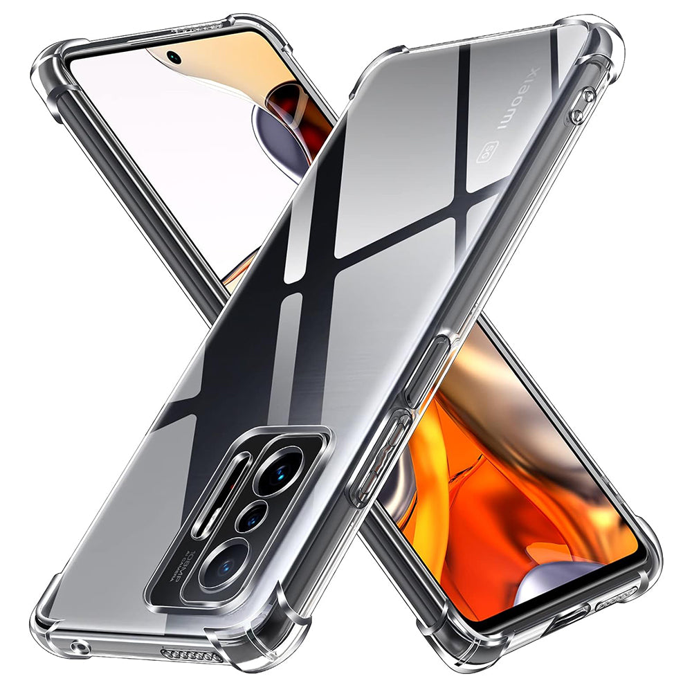 Калъф за Xiaomi 11T / 11T Pro, Techsuit, противоударен прозрачен, прозрачен