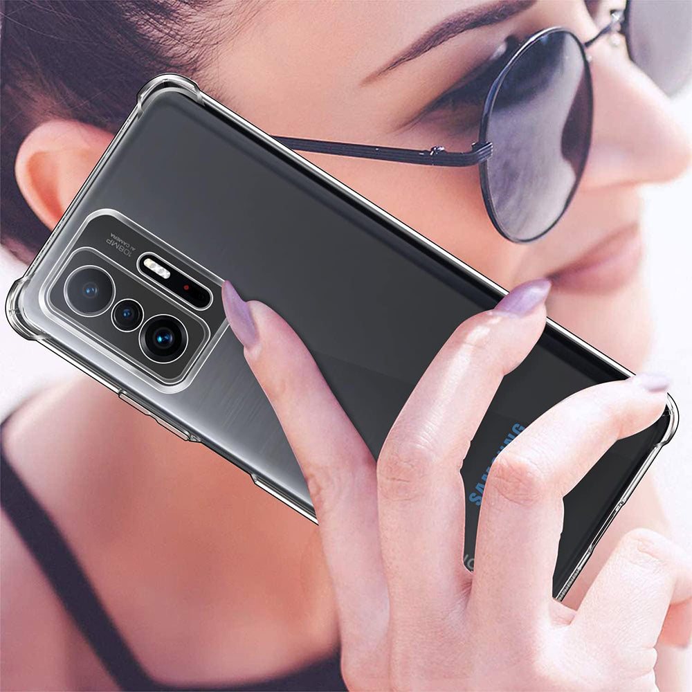 Калъф за Xiaomi 11T / 11T Pro, Techsuit, противоударен прозрачен, прозрачен