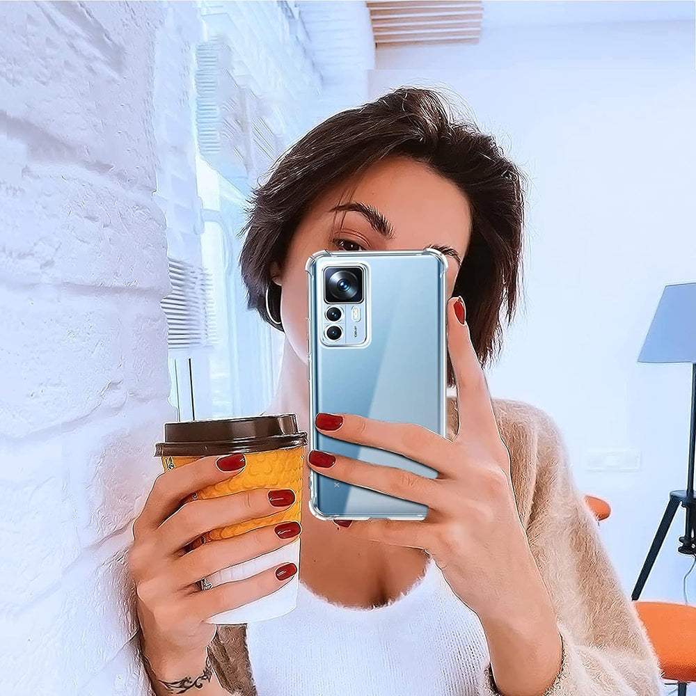 Калъф за Xiaomi 12T / 12T Pro, Techsuit, противоударен прозрачен, прозрачен