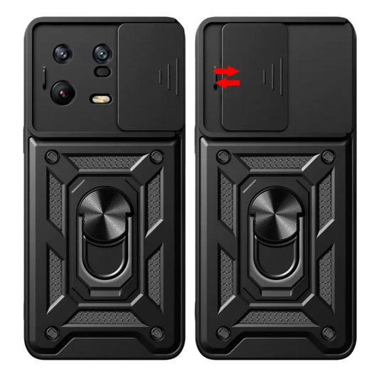 Калъф за Xiaomi 13 Pro, Techsuit, CamShield, Черен