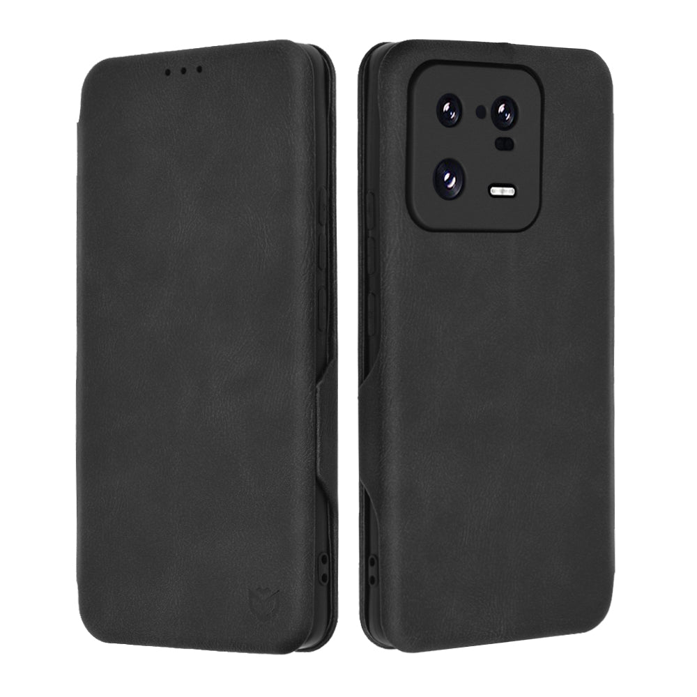 Калъф за Xiaomi 13 Pro, Techsuit, Safe Wallet Plus, Черен