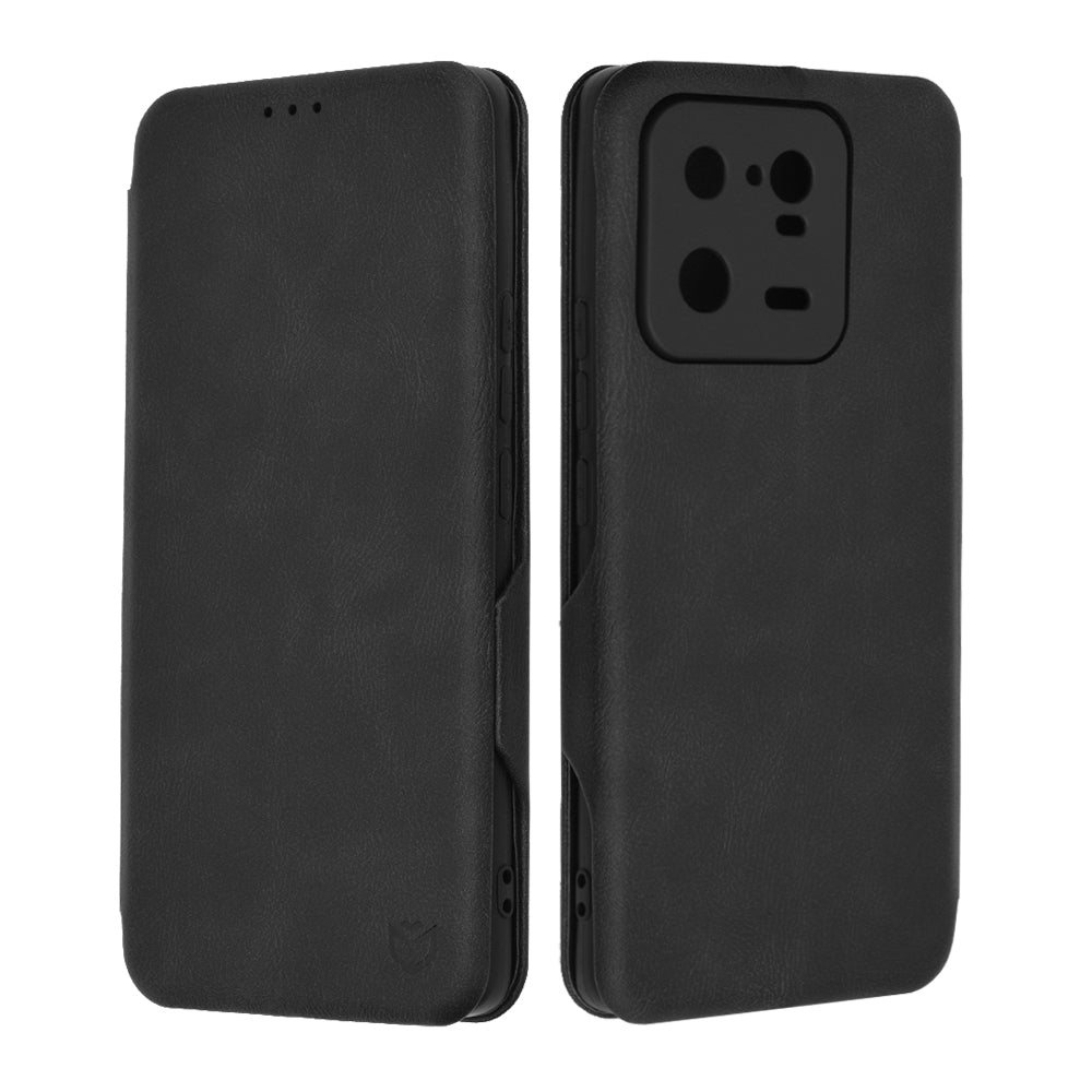 Калъф за Xiaomi 13 Pro, Techsuit, Safe Wallet Plus, Черен