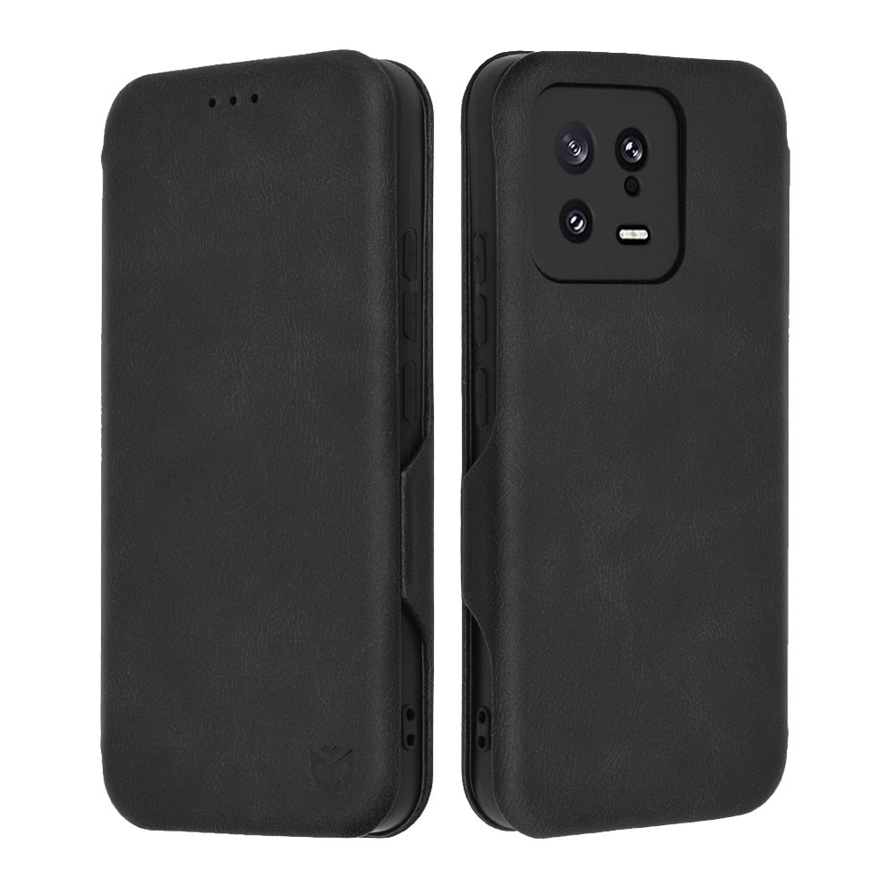 Калъф за Xiaomi 13, Techsuit, Safe Wallet Plus, Черен